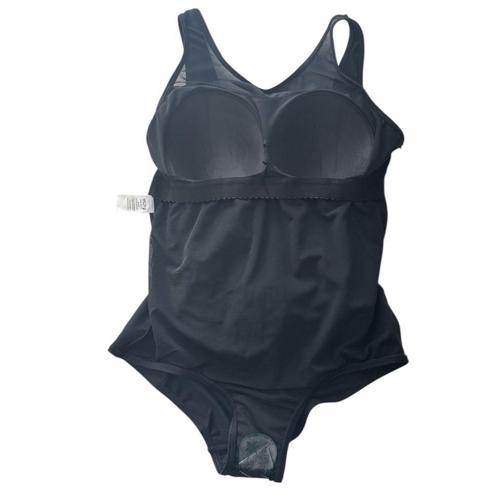 NWT! Swimsuits for All, One Piece Swim Dress, Sweet Heart Neckline with Mesh, 12 - Picture 5 of 10